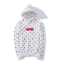 2019 19ss Hot Womens Hoodie Designer Fashion Hoodies Luxury Box Log Wave Pointmen Hooded Wild Women Sweater Street Hiphop Pullover Brand Tops1 From