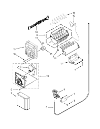 side by side refrigerator parts
