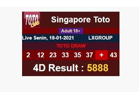 Result Singapore 18 Januari 2021 Di 2021