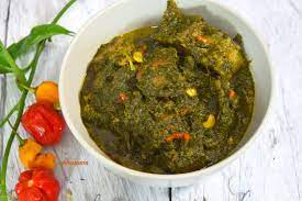 To achieve that famous complex flavour of black soup, you will need quite a lot of ingredients. Nigerian Black Soup Edo Esan Omoebe Benin Soup Afrolems Blog