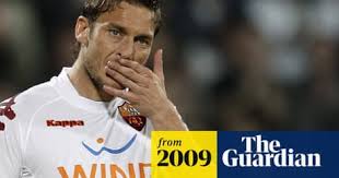 Iniziano i primi spauracchi dell'australia. Francesco Totti Considers Italy Comeback Italy The Guardian