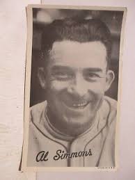 1936 Goudey Wide Pens Al Simmons VG-EX