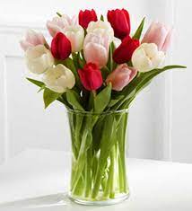 In just one click you can send awesome scented aura of flowers in moreno valley california usa to your closest ones to adore their party places. Tulip Bunch Of Flowers