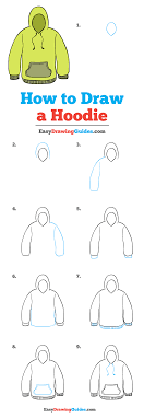 How To Draw A Hoodie Really Easy Drawing Tutorial Drawing Tutorial Easy Easy Drawings Sketches Easy