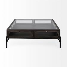 Mercana Arelius Ii 42x42 Square Glass Brown Wood Black Metal Base Coffee Table Walmart Com Walmart Com Get the best deals on glass square coffee tables.