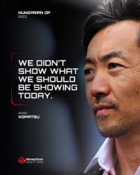 The only way is up, the car is quick, and we have two drivers with  potential