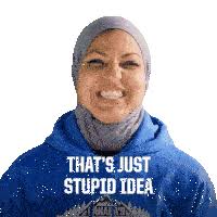 That'S Just Stupid Idea Mariam Allam Sticker