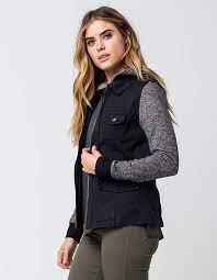 Rip Curl Foxwood Womens Jacket Charc 280141110 Jackets For Women Jackets Rip Curl