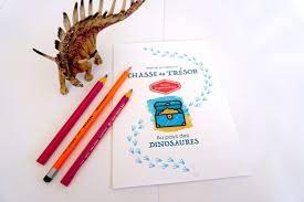 Une excellente chasse au trésor anniversaire gratuite pour comprendre comment organiser une chasse au trésor gratuite ! Chasse Au Tresor A Imprimer Immediatement Sur Les Dinosaures Un Jour Un Jeu