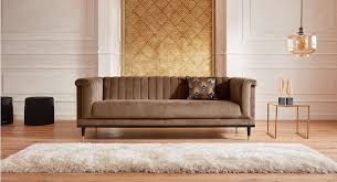 Ihr sofa erhält mit nur wenigen handgriffen ein neues gewand. Guido Maria Kretschmer Home Living 3 Sitzer Chamby Mit Holzrahmen Unten Und Steppung Im Lehnenbereich Online Kaufen Otto