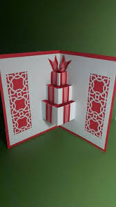 Tarjeta Pop Navidena Por Dentro Manualidades Navidenas Tarjetas Manualidades