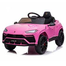12v ride on toys kids ride on cars with parent remote 4 wheels battery powered ride on truck car rc toy pink ride on toys for boys girls 3 speeds led light in