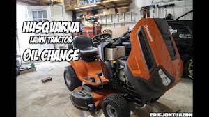 If you frequently use your toro and honda. Husqvarna Yth22v46 Yard Tractor Oil Change Epicjontuazon Youtube