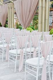 Romantic Rose Gold Wedding By Jack And Jane Wedding Chair Decorations Wedding Chairs Outdoor Wedding Chairs