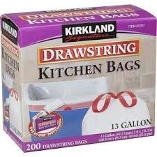 Shop online at costco.com today! Daily Cheapskate Kirkland Kitchen Trash Bags 200 Count For 11 16 6 Cents Per Trash Bag Beats Costco Price Also 20 15 Off Products From The Honest Company