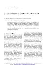 See my world through your eyes. Review On Automotive Power Generation System On Plug In Hybrid Electric Vehicles Electric Vehicles Topic Of Research Paper In Electrical Engineering Electronic Engineering Information Engineering Download Scholarly Article Pdf And Read