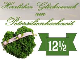 Den richtigen spruch zu finden ist nicht immer einfach. Flaschenaufkleber Zur Petersilienhochzeit Petersilienherz 12