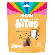 The completely vegan marshmallow recipe has all natural flavors and colors — nothing . Jet Puffed Bites Are The New Go To Marshmallow Snack Dieline Design Branding Packaging Inspiration