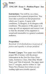 Introduce your topic with some basic background information. Writing Your Position Paper S Introduction