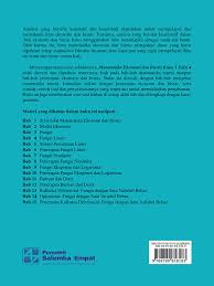 Penerapan ekonomi fungsi non linier 1. Matematika Ekonomi Dan Bisnis E4 Bk 1