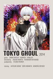 Tokyo Ghoul Poster By Cindy Anime Films Movie Posters Minimalist Film Posters Minimalist
