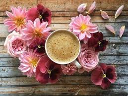 Enjoy sharing these inspirational good morning images and good morning coffee picture quotes with your beloved. Coffee And Flowers Discovered By Hippy On We Heart It