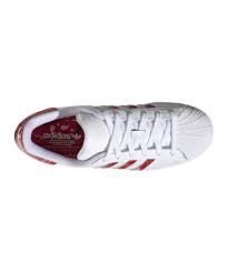 4,8 von 5 sternen 202. Adidas Originals Superstar Damen Weiss Rot Weiss