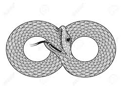 Cute coloring pages of baby animals, farm animals, insects, and zoo animals in pdf format. Vector Ornamental Snake Ethnic Zentangled Ouroboros Patterned Animal For Adult Anti Stress Coloring Pages Eternal Life Sign Hand Drawn Infinity In Doodle Style Totem Illustration Isolated On Background Royalty Free Cliparts Vectors