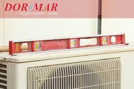 Do the same on the other end of the concrete air conditioning pad, making the pad as level as possible. The Importance Of Ensuring Your Air Conditioner Or Heat Pump Is Level Dor Mar Heating Air Conditioning