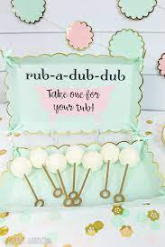 Bath bombs contain essential oils that could help in moisturizing your child's skin. Bath Bomb Baby Shower Favors Made To Look Like Baby Rattles So Cute Via Lydioutloud Cricut Baby Shower Bath Bomb Party Favors Baby Shower Diy