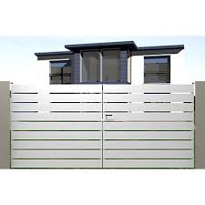 Specifications technique de cornière pvc blanc 30 x 30 mm, 2,60 m. Portail Jardimat Pvc Infiny Recoupable Blanc 350 X H 160 Cm Castorama