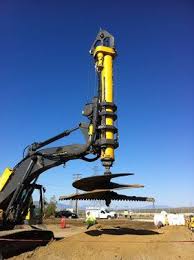 Lodril Series Excavator Attachments For Drilling Bay Shore Systems Heavy Construction Equipment Heavy Equipment Heavy Machinery