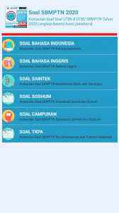 Petunjuk b soal terdiri dari tiga bagian, yaitu pernyataan, kata sebab, dan alasan yang disusun berurutan. Soal Sbmptn 2020 Para Android Apk Baixar