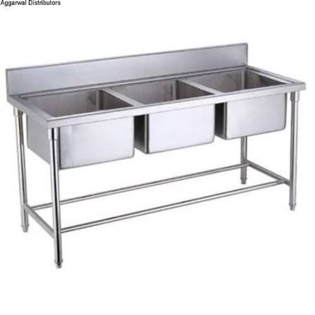 Three Sink Unit