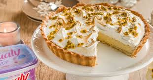 Receita: Torta de Maracujá com Merengue | Qualy