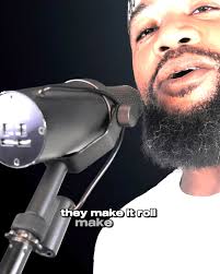 Dave Giles II laying down the vocals