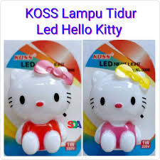 Deskripsi lampu hias kartun, terbuat dari bahan benang, digulung secara manual membentuk bola benang. Koss Lampu Tidur Hello Kitty Shopee Indonesia