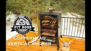 Pit boss 700fb pellet grill. Pit Boss Copperhead Vertical Smoker Pit Boss Smokers Youtube