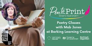 Pen to Print: Poetry Writing Class