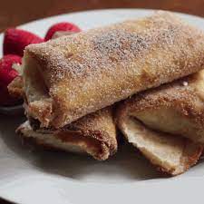 Banana Churro Tortilla Pockets Are The Epitome Of Dessert Recipe Banana Dessert Recipes Banana Dessert Easy Dessert Recipes