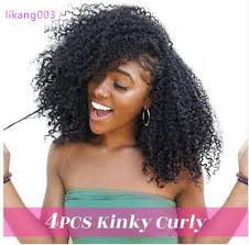 The ends of brazilian jerry curly is full length and weight, all the hair is the same color, the hair ends is healthy. Kinky Curly Hair Weaves 4 Bundles 100 Natural Curly Human Hair Extensions Weft Ebay