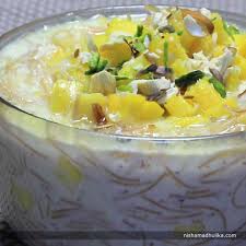Mango Vermicelli Kheer Is A Scrumptious And Simple Kheer With A Twist Addition Of Mangoes Makes A Perfect Variation To The Re Recipes English Food Food Videos