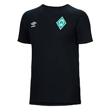 This free logos design of werder bremen logo cdr has been published by pnglogos.com. Umbro Sv Werder Bremen Fanshirt Travel Tee Schwarz Grun Fussball Shop