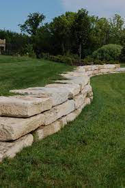 As with any retaining wall system, the prep work is key. Limestone Retaining Wall Houzz