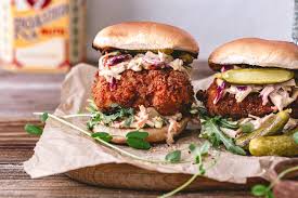 Slice buns and set aside. Nashville Style Hot Chicken Sandwich Mountaire Farms Mountaire Farms