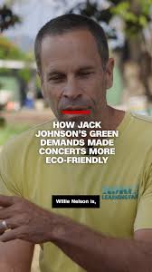 Options including composting stations, locally sourced food and  plastic-free shows have become known among concert promoters as "the Jack  Johnson package" after the singer-songwriter began making the ...