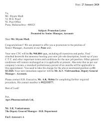 Briefly my employer also thought highly enough of my abilities to promote me to head legal researcher after my first year of employment. Download Employee Promotion Letter Excel Template Exceldatapro