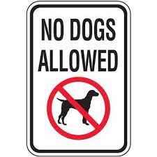 We did not find results for: No Dogs Allowed Signage Seton