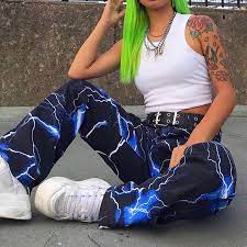 Pin On Y2k E Girl Pants 90s Boyfriends Mom Distressed