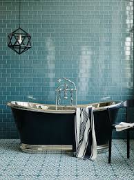 Metro Deco Columbus Circle Green Glazed Tile Shown On The Wall Bathroom Design Luxury Bathroom Design Turquoise Bathroom